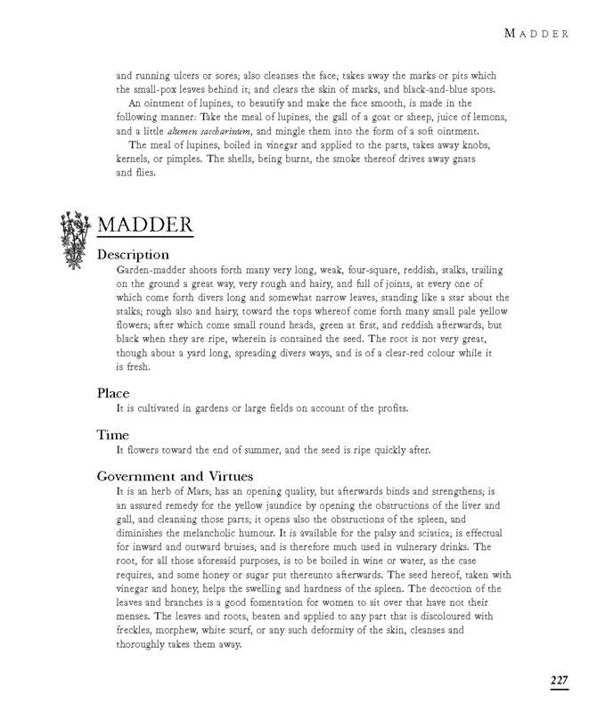 Culpeper's Complete Herbal by Nicholas Culpeper