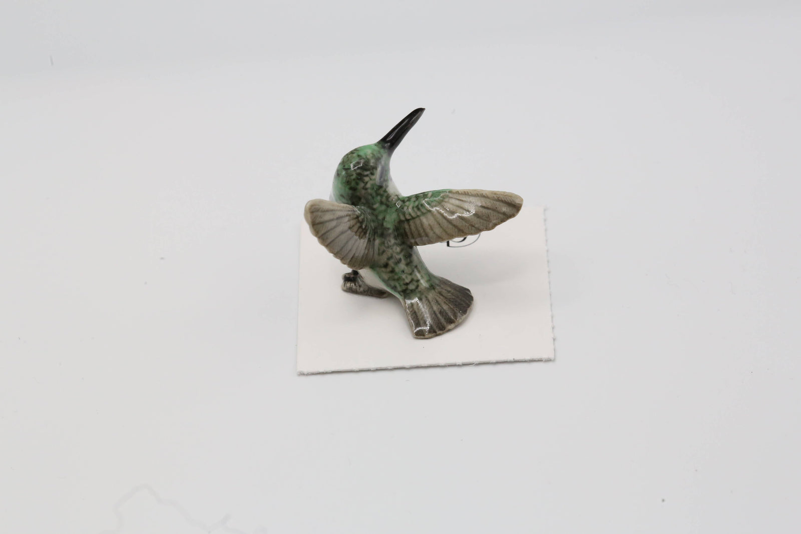 Sheartail Lucifer Hummingbird Porcelain Miniature