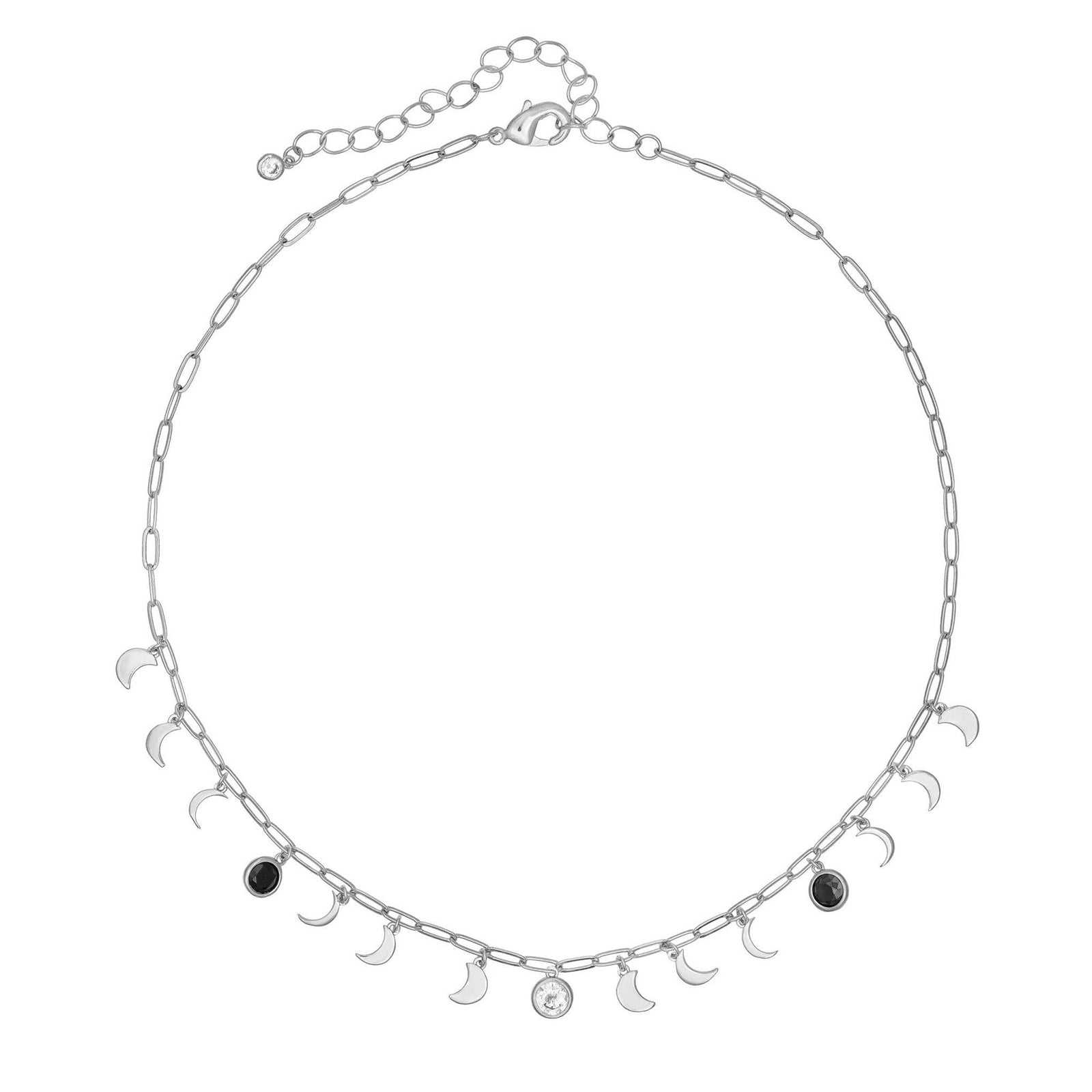 Moon Phase Necklace by Little Rooms