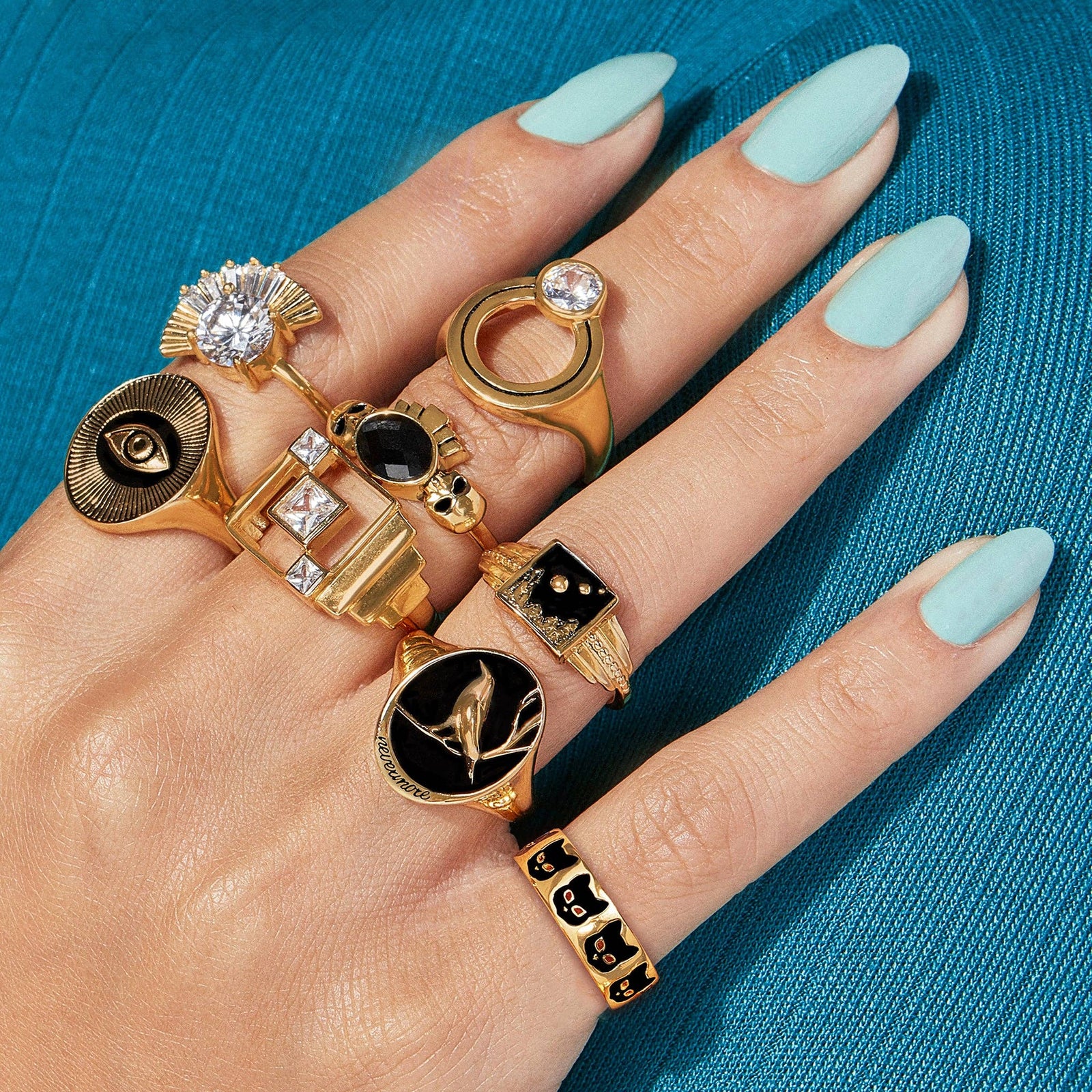 Cat Club Ring by Little Rooms