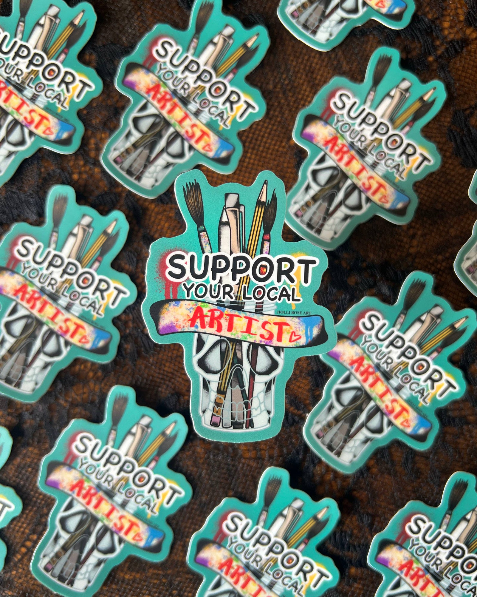 Support Your Local Artist Sticker