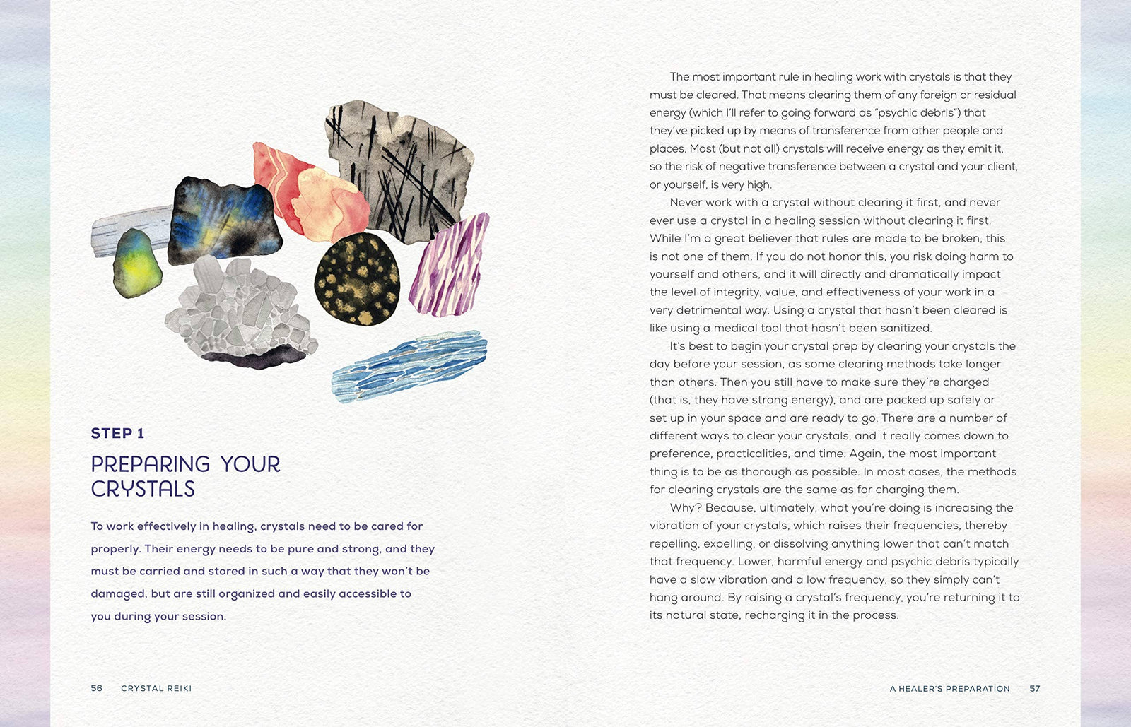 Crystal Reiki by Krista N. Mitchell