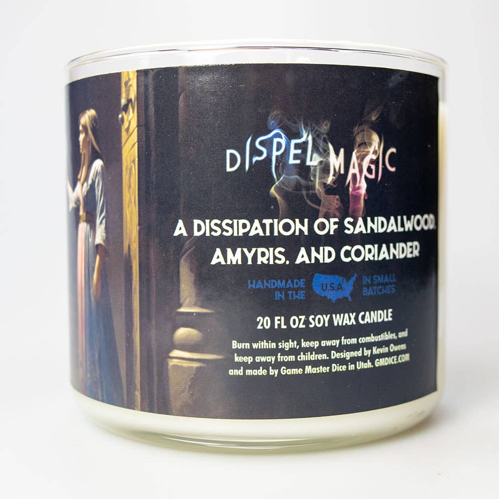 Dispel Magic Gaming Candle