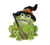 Hocus Croakus - Glow in the Dark Frog Pocket Charm
