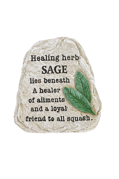 Funny Herb Garden Stones