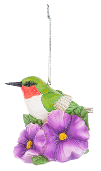 Enchanted Garden Hummingbird Ornament