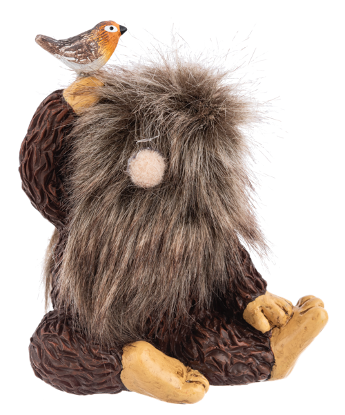 Bigfoot Yoga Figurine - Sitting in Serene Yoga Poses