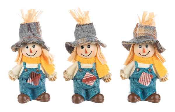 Sweet Little Scarecrow Pocket Token