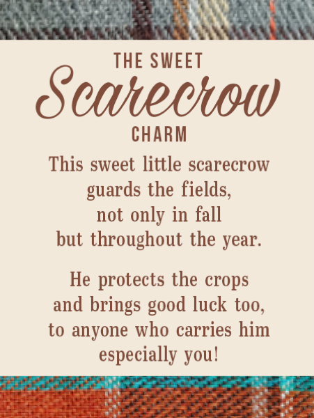 Sweet Little Scarecrow Pocket Token