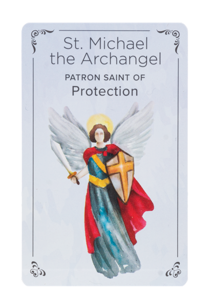 Patron Saint Pocket Card – Carry Daily Blessings & Protection
