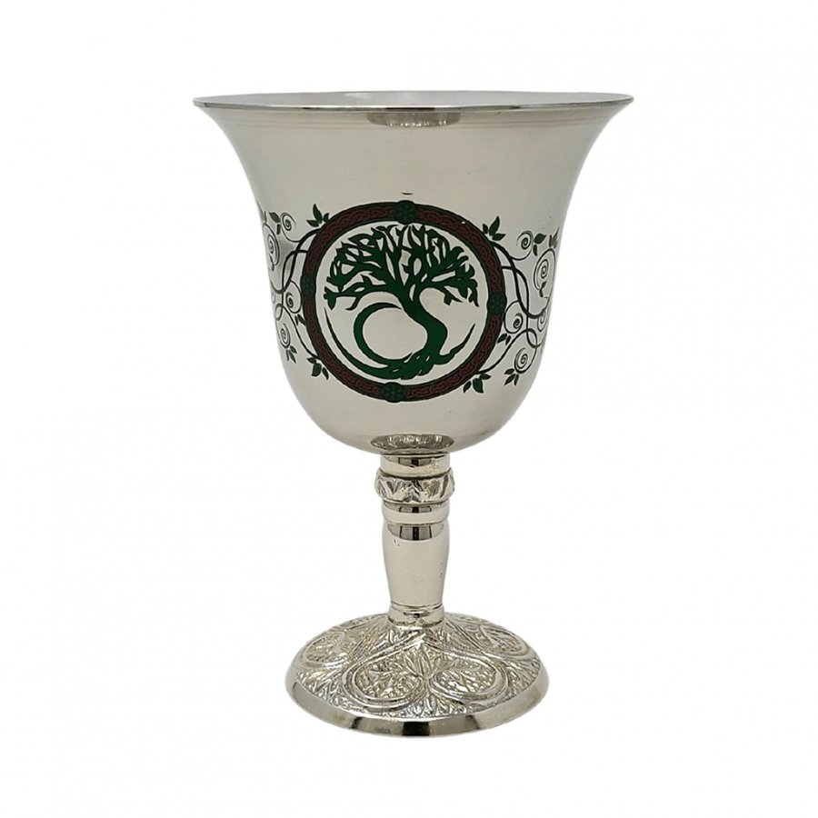 Stainless Steel Chalice 4.75" – 6 oz Ritual Cup (Multiple Styles)