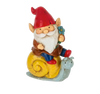 Gnome and Critter Friend Figurine | Whimsical Garden Companions