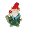 Gnome and Critter Friend Figurine | Whimsical Garden Companions