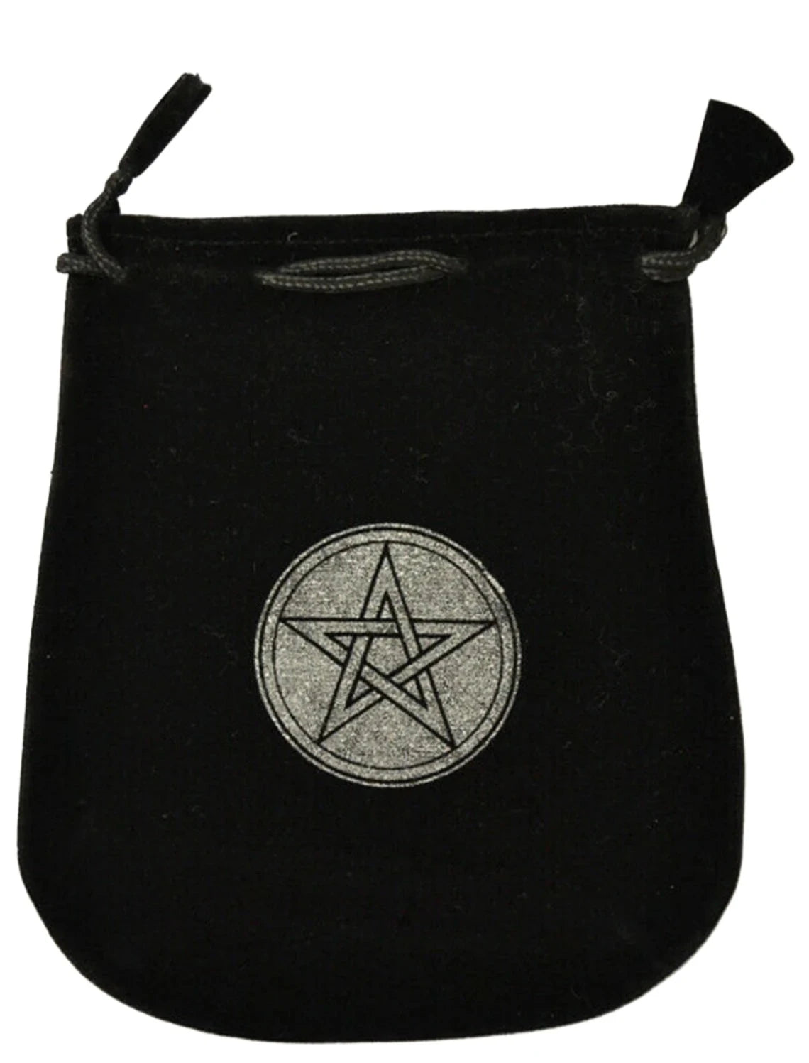 Drawstring Velveteen Bag | Crystal Pouches