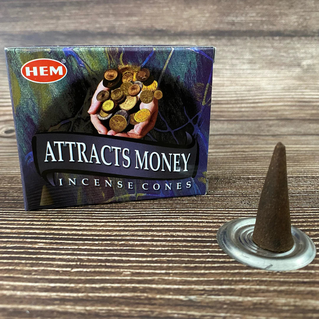 HEM Attract Money Incense Cones