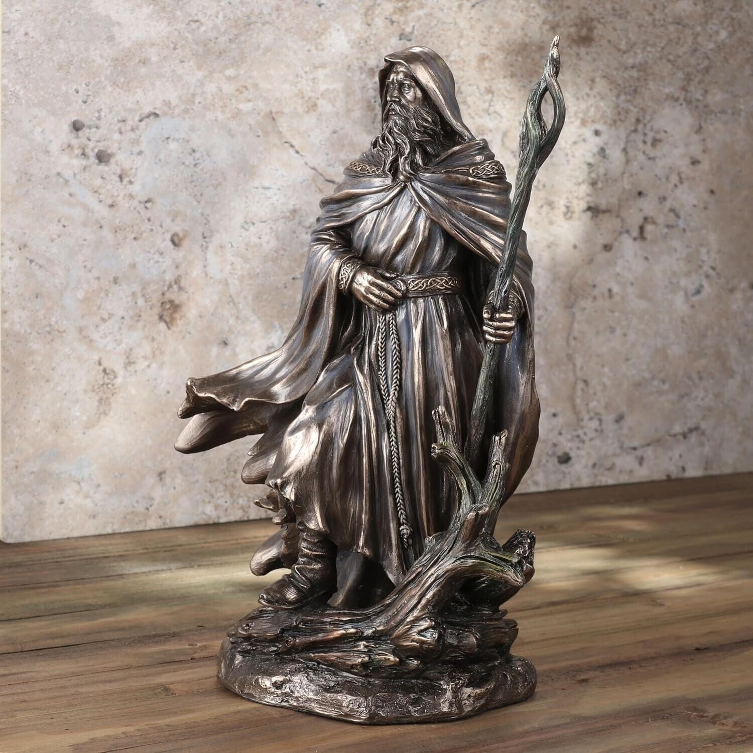 Merlin Statue By Monte Moore