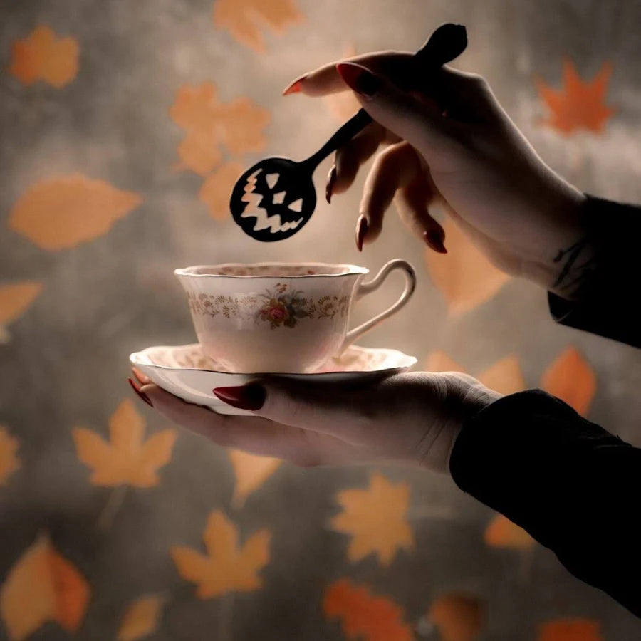 Haunted Hallows Tea Spoon - Black