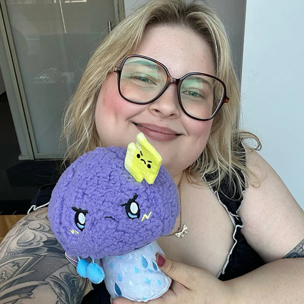 Alter Ego Squishable Mushroom - Stormy