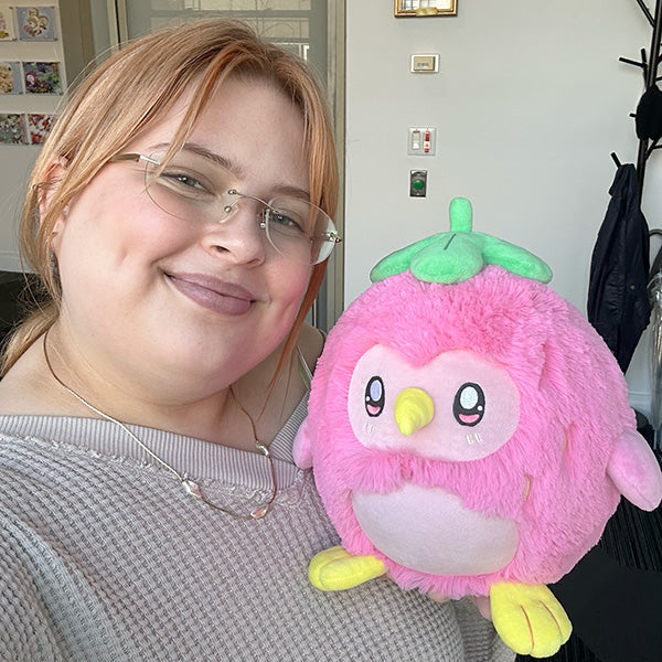 Mini Squishable Strawberry Penguin
