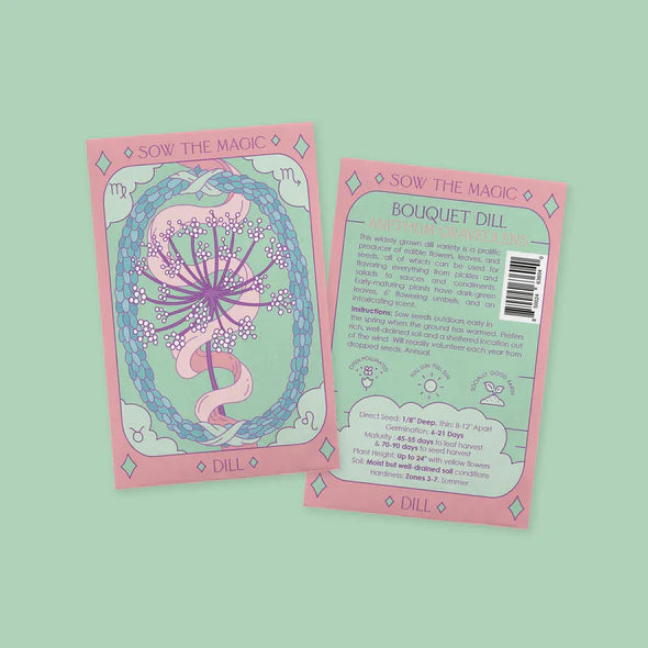 Bouquet Dill Tarot Seed Packet