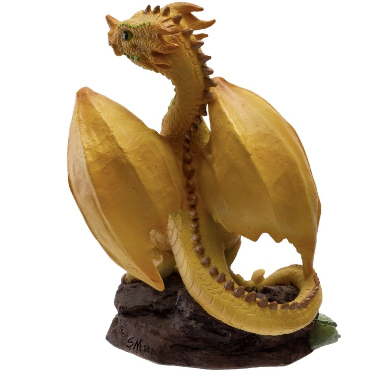Honeydew Dragon Statue