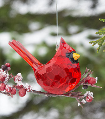 Elegant Cardinal Ornament