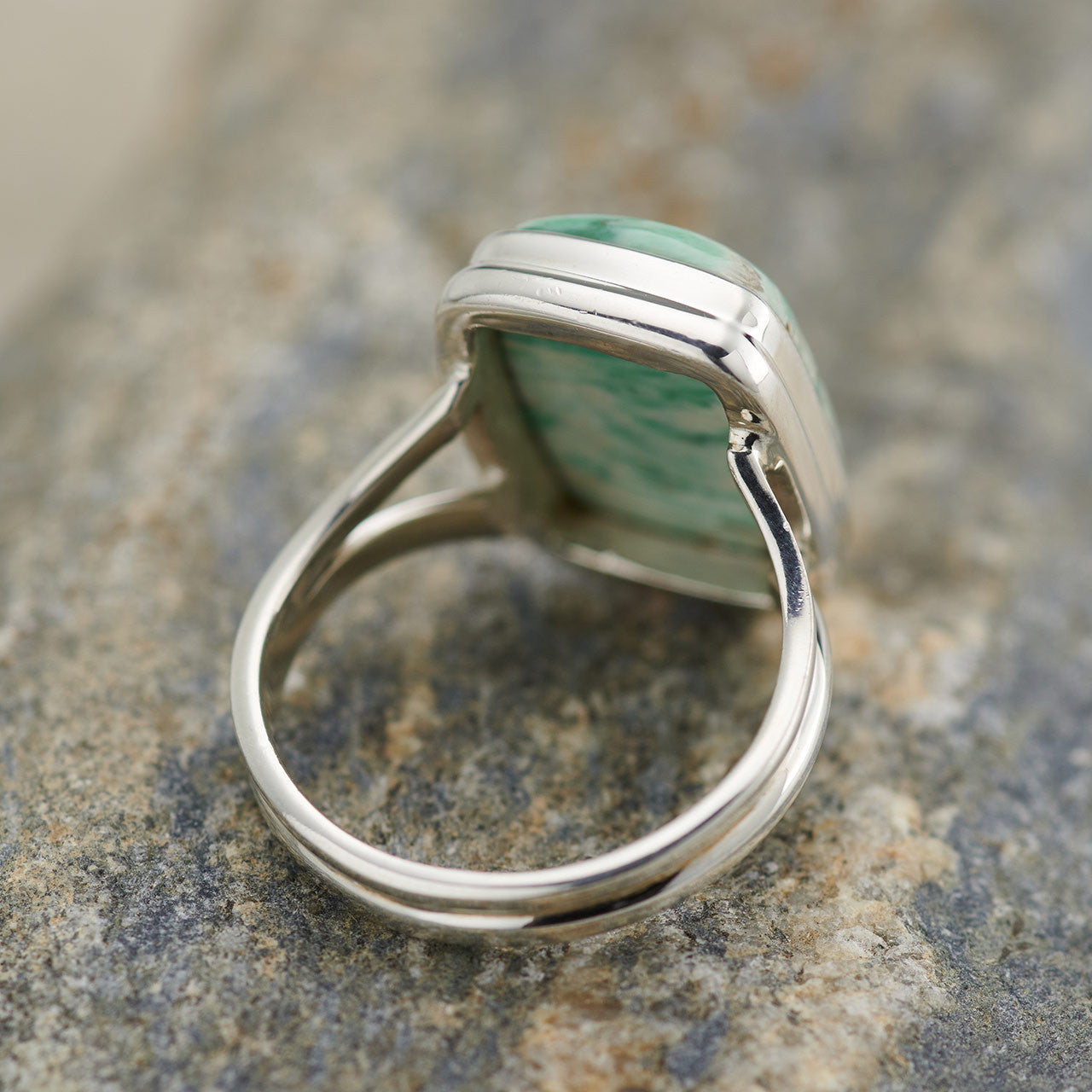 Variscite Sterling Silver Ring