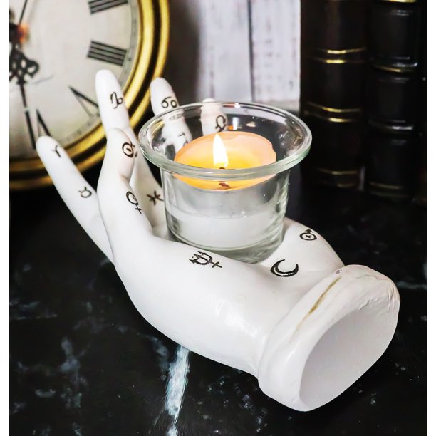 Palmistry Votive Holder