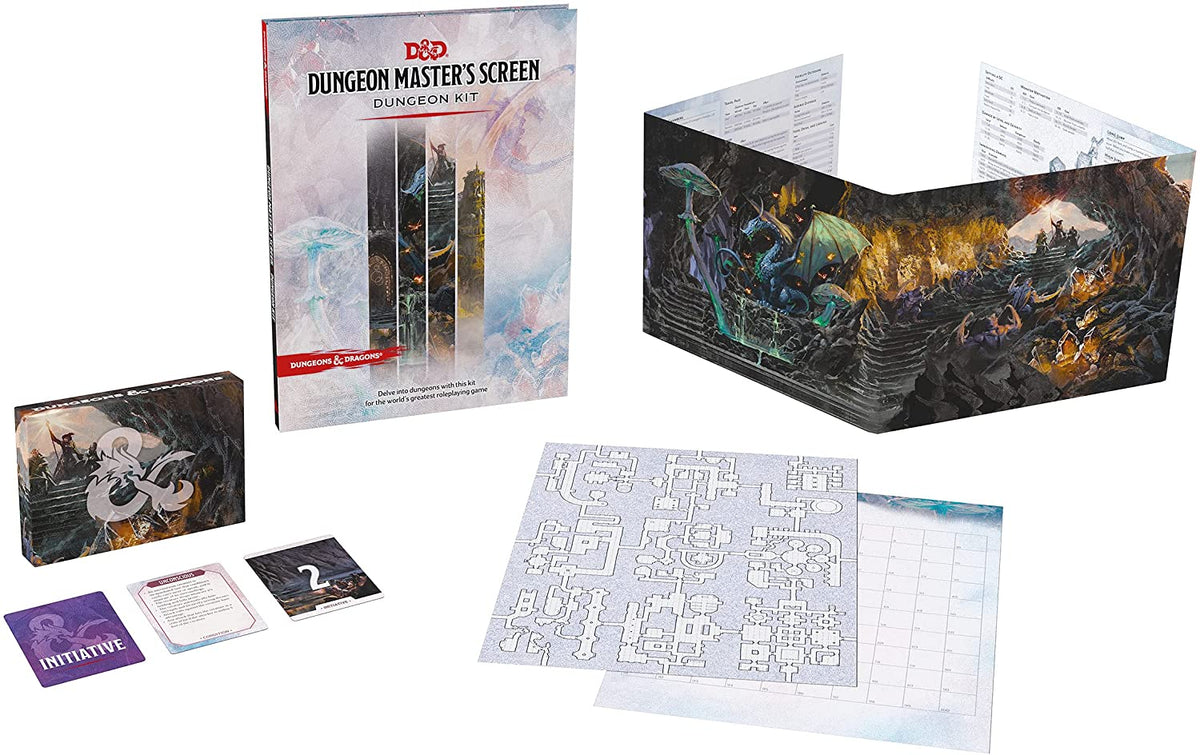 D&amp;D Dungeon Masters Screen: Dungeon Kit (Dungeons &amp; Dragons DM Accessories)