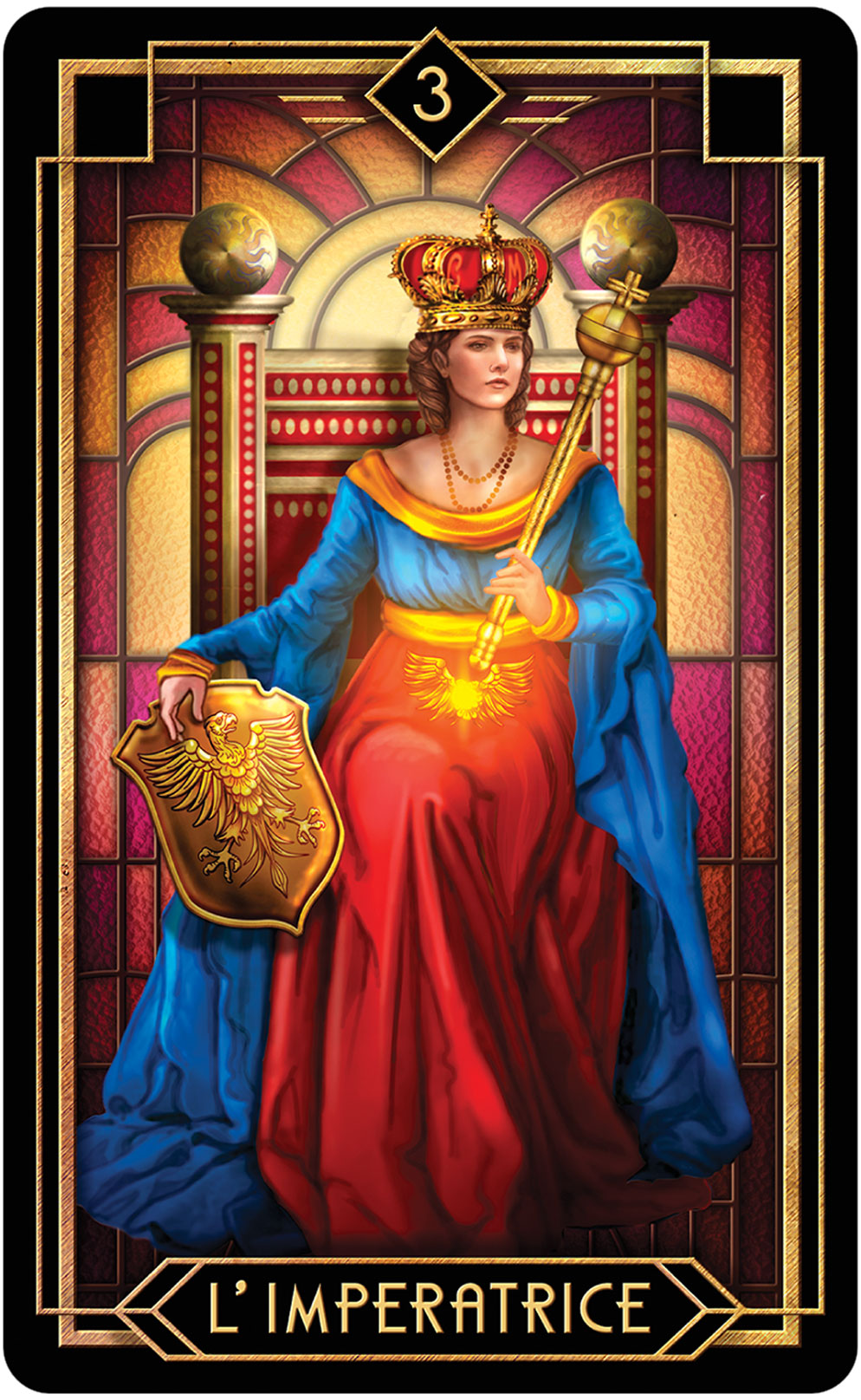 Tarot Decoratif Deck and Book Set by Ciro Marchetti