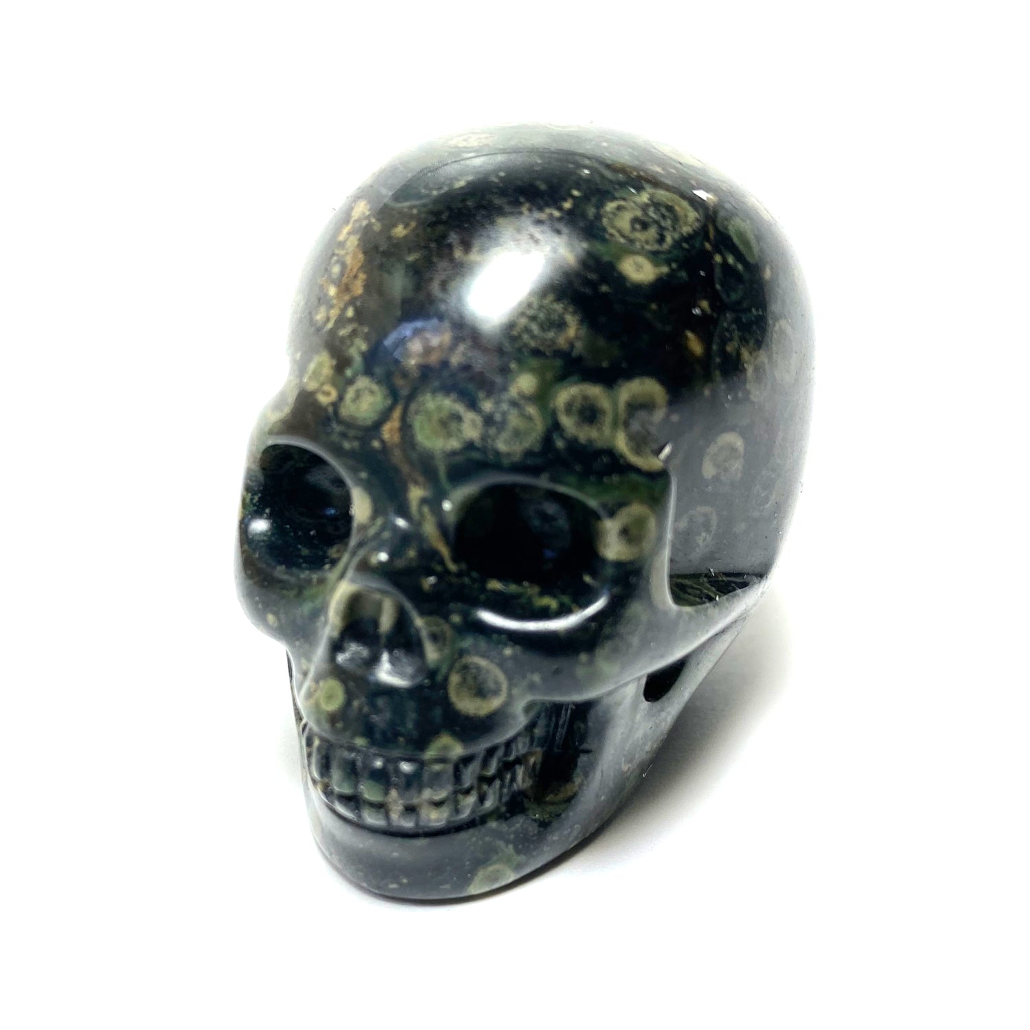 Gemstone Crystal Skull - 2" Assorted Stone Choices!