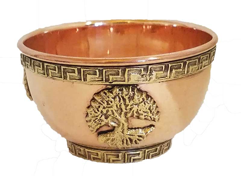 Copper Offering Bowl