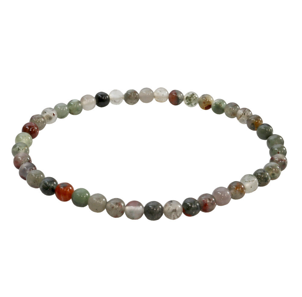 African Bloodstone Stretch Bracelet