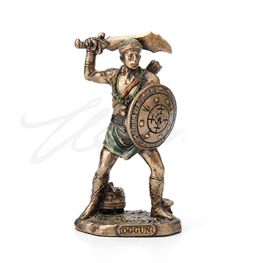 Oggun Statue - Orisha of War Iron and Hunting