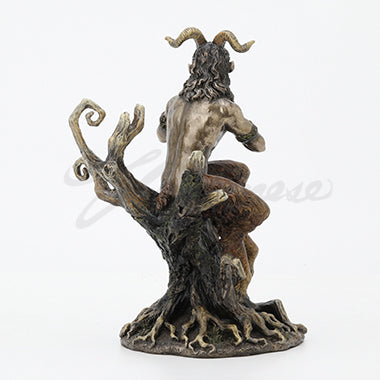 Pan and his Pan Flute Statue