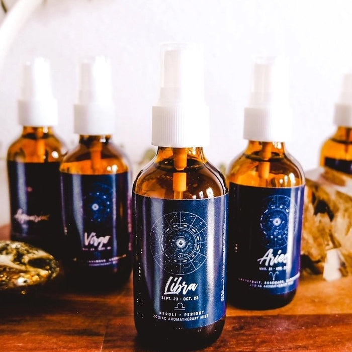 Zodiac Crystal Aromatherapy Mist - Choose your Sign!