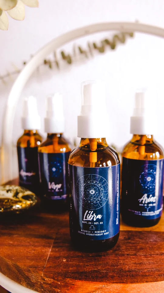 Zodiac Crystal Aromatherapy Mist - Choose your Sign!