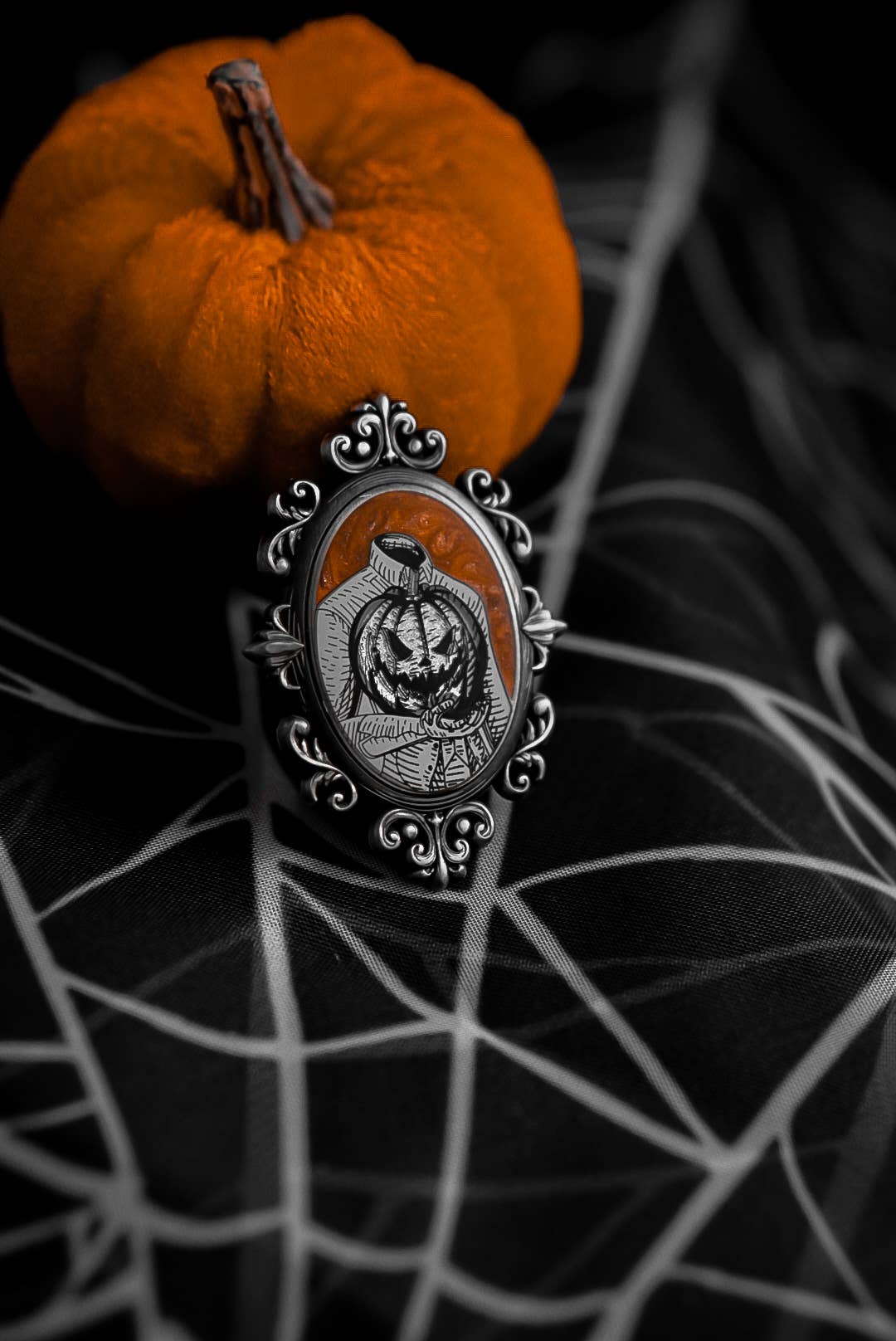 Headless Horseman Pin