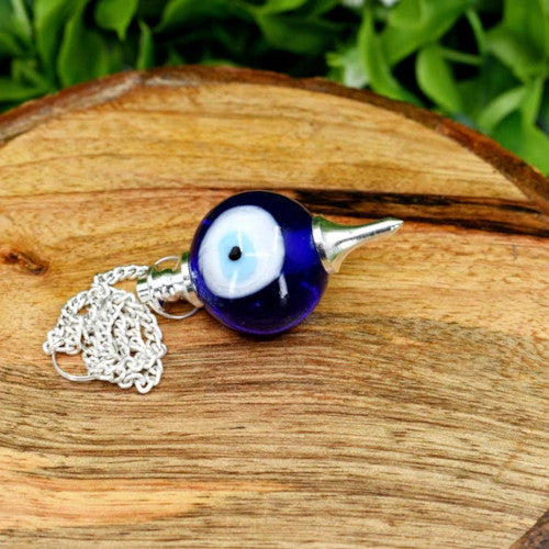 Evil Eye Pendulum with Chain