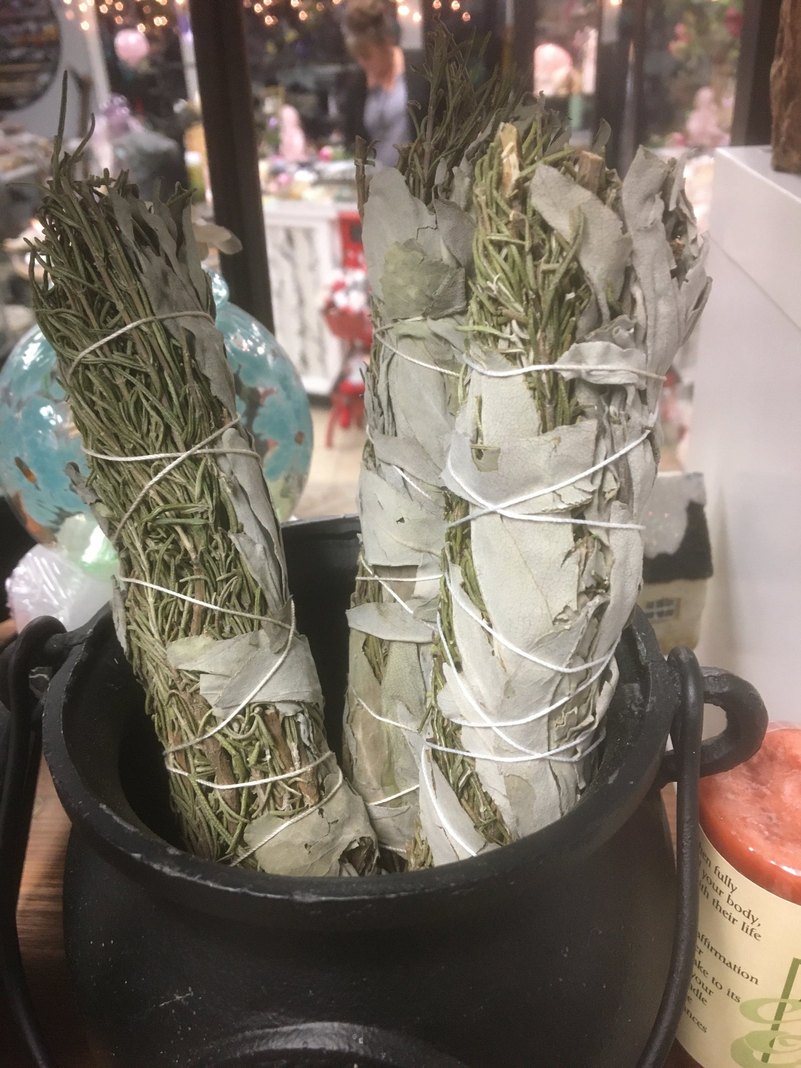 Rosemary & White Sage Smudge Stick