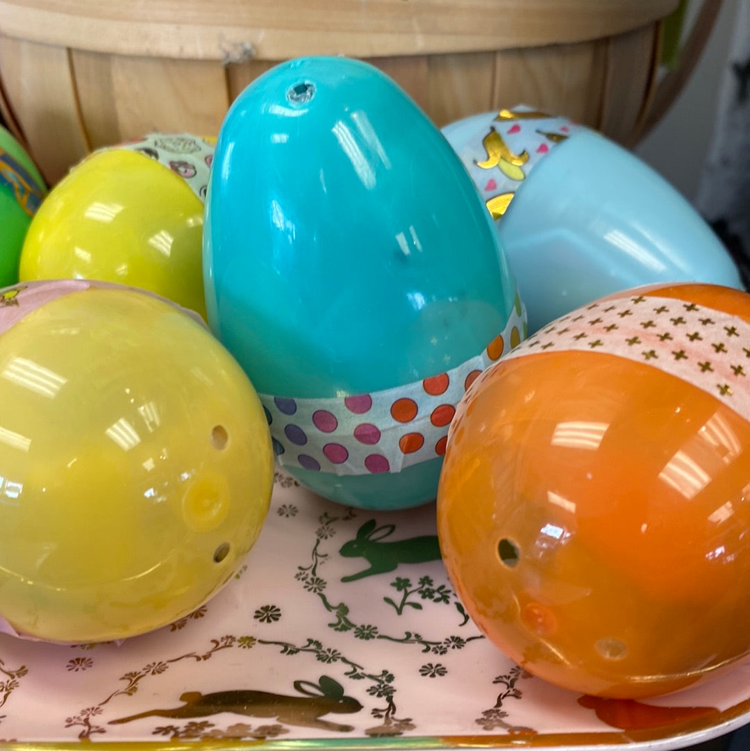 Egg-citing Treasures: Easter Eggs Prefilled with Toys and Crystals/Fossils