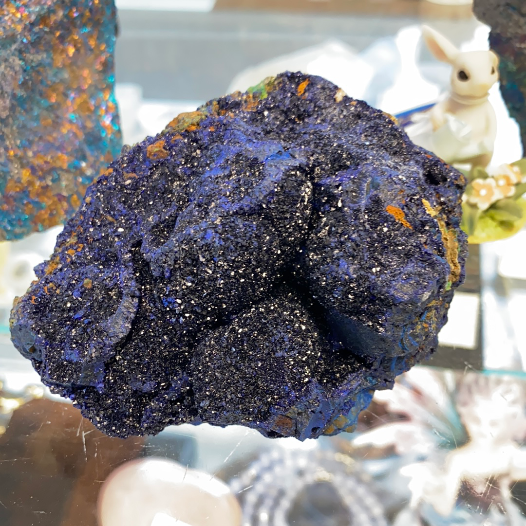 Azurite with Malachite Natural Specimen