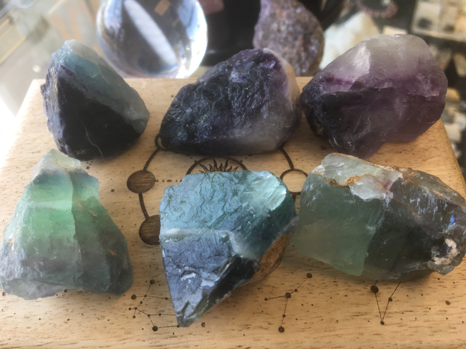 Fluorite Natural Gemstone