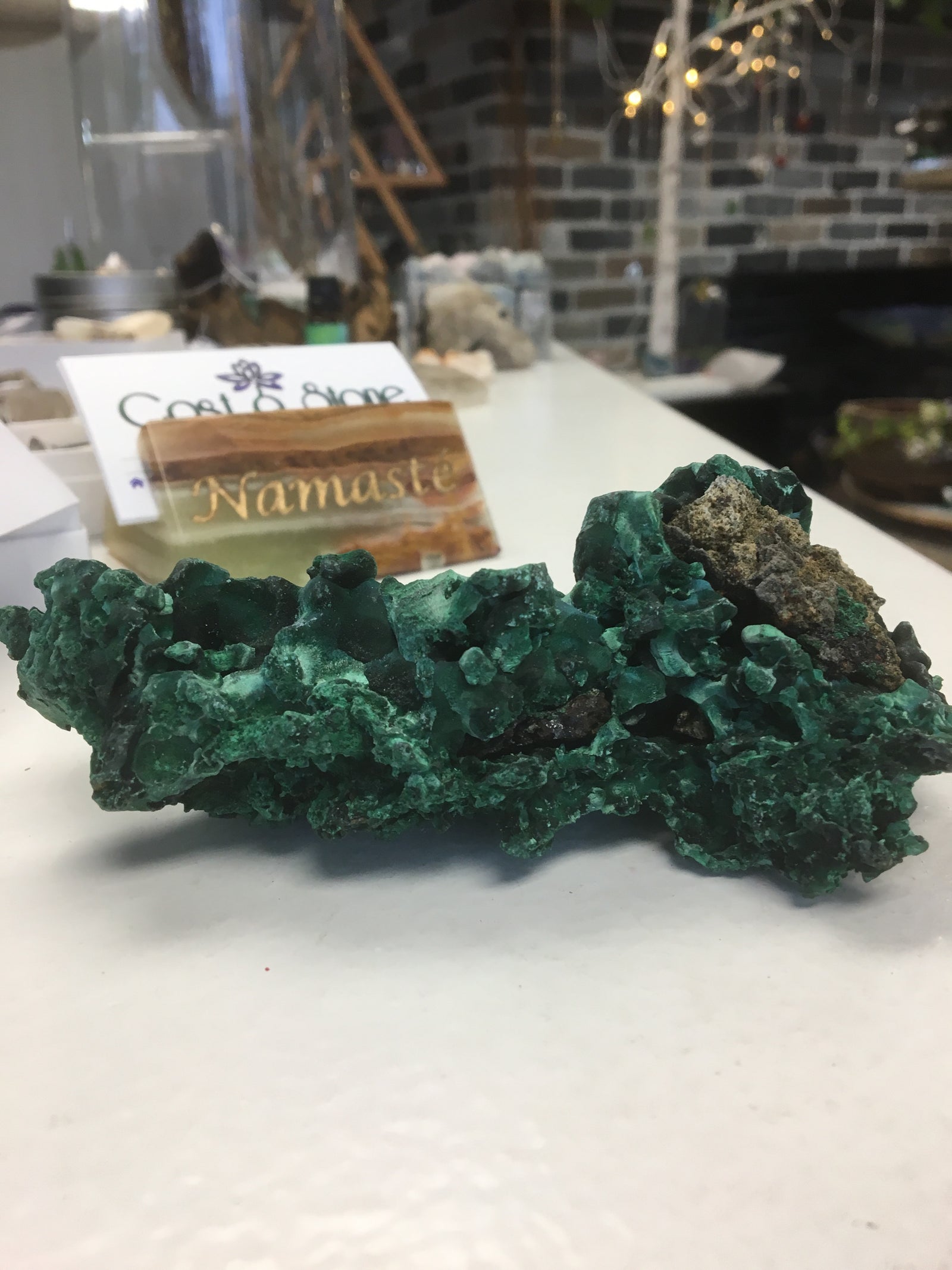 Malachite Specimen - Cast a Stone