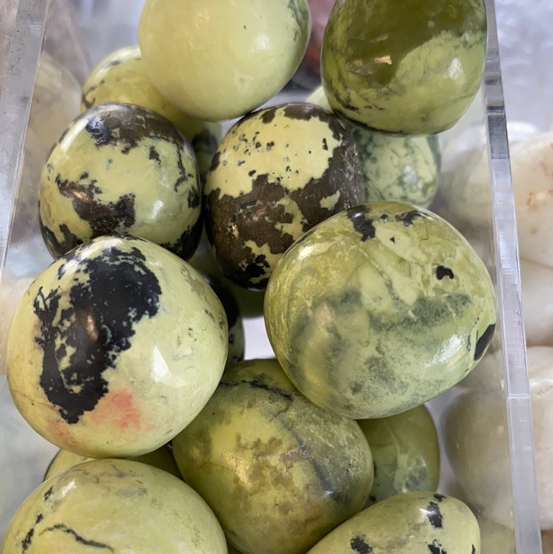 Serpentine assists to soothe the emotional body, release the fear of change and hardship and helps us to look to the future with a positive outlook.