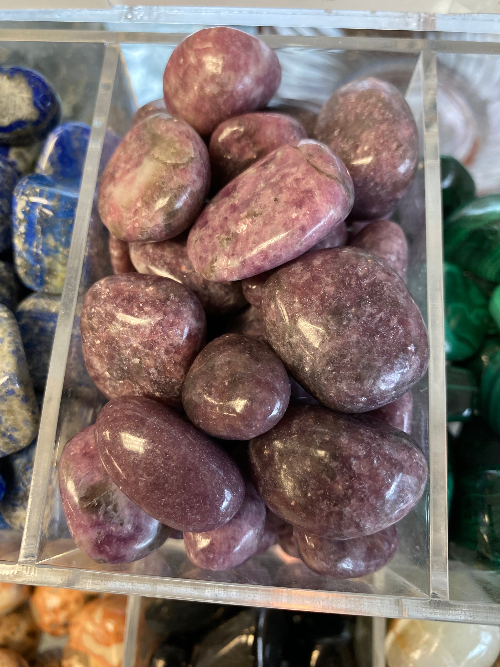 Lepidolite Tumbled Gemstone | Stone for Calm & Emotional Healing