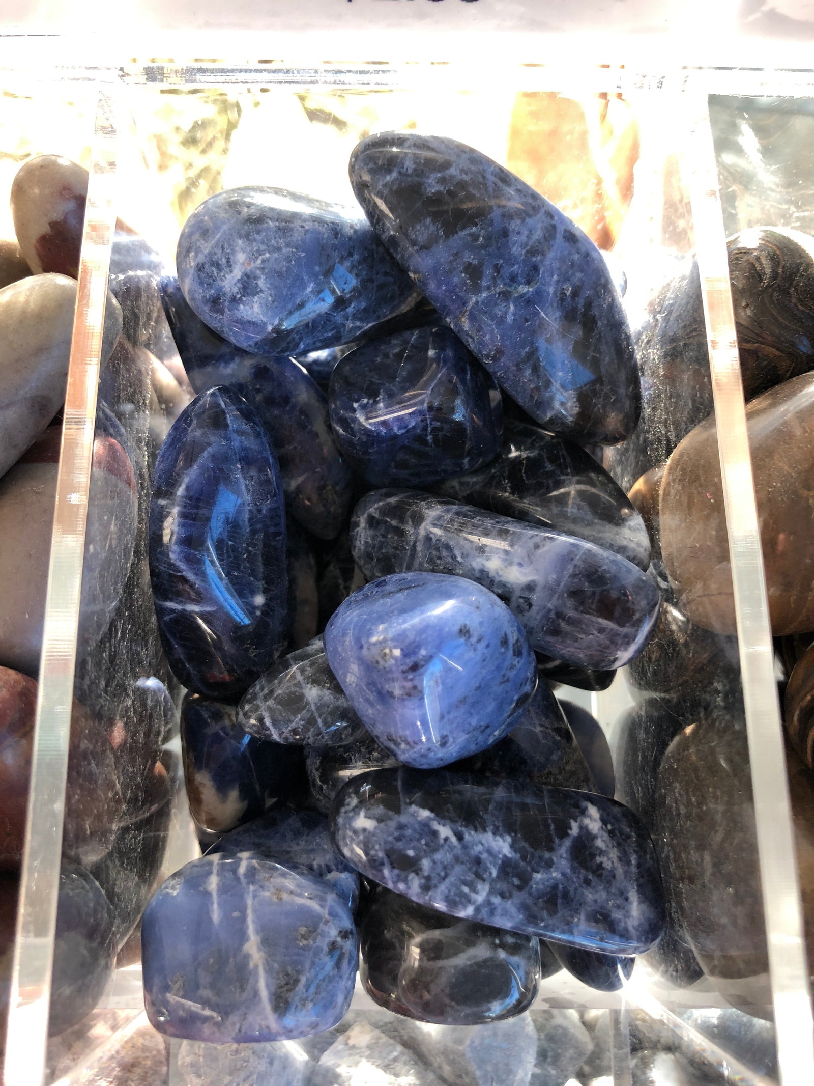 Sodalite Tumbled Gemstone