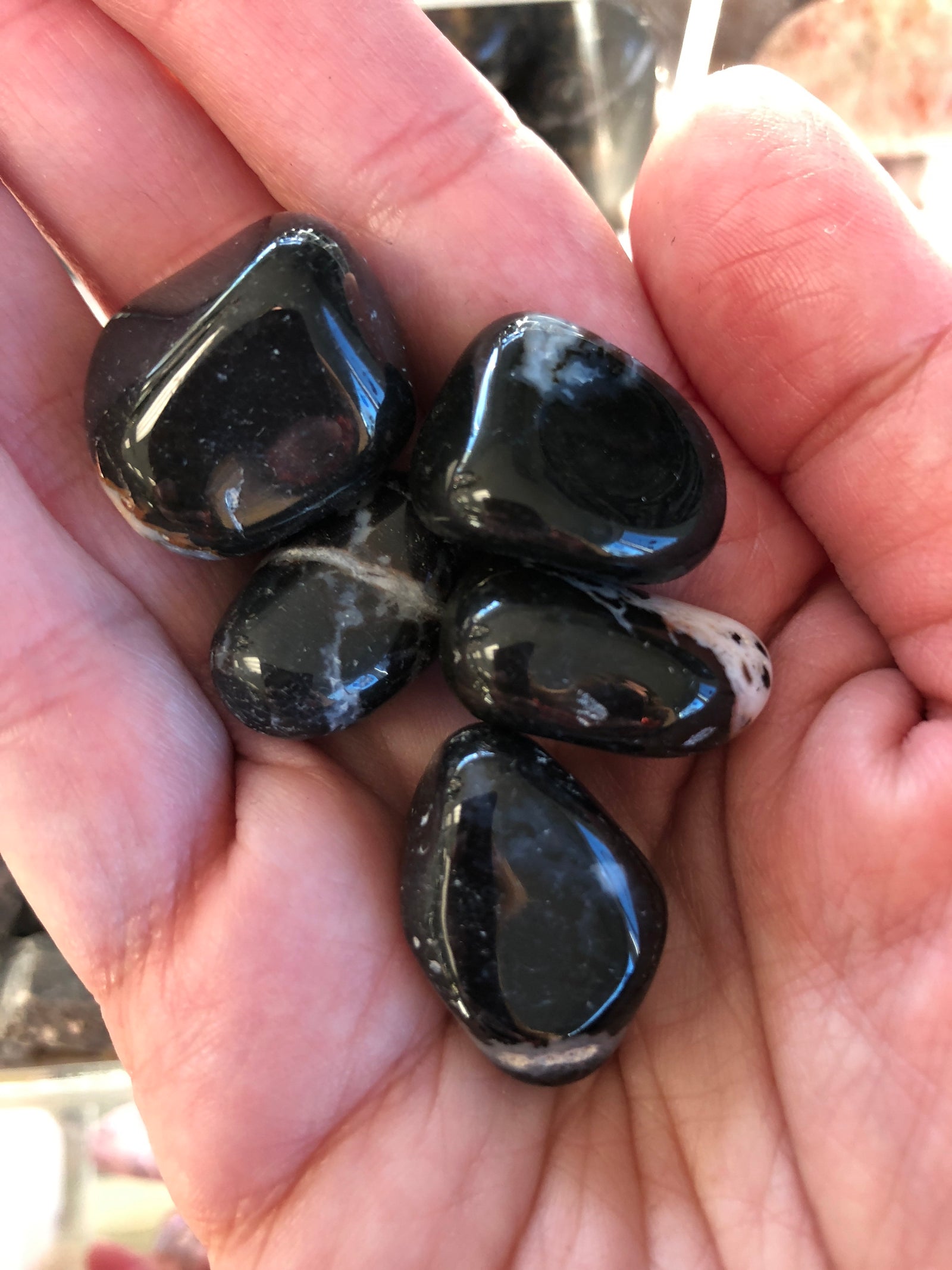 Sardonyx Tumbled Gemstone