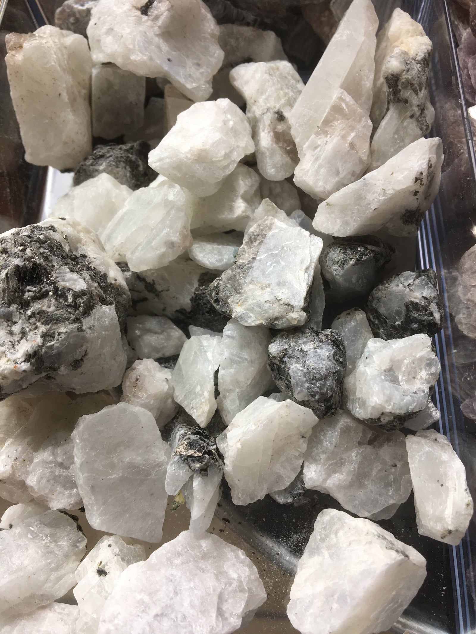 Rainbow Moonstone Natural Gemstone