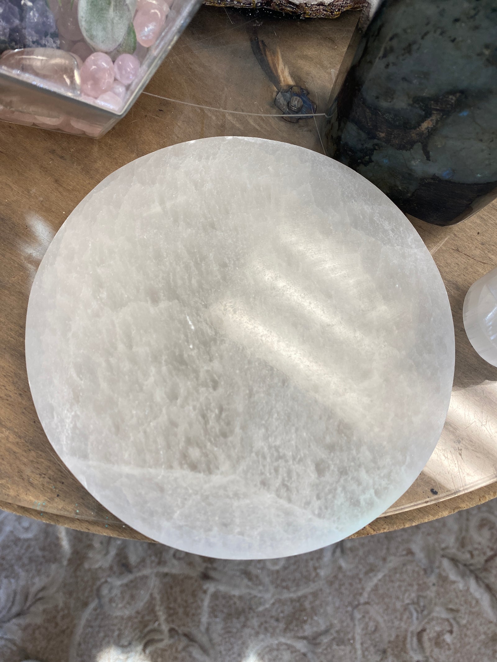 Selenite Charging Plate 6” Round